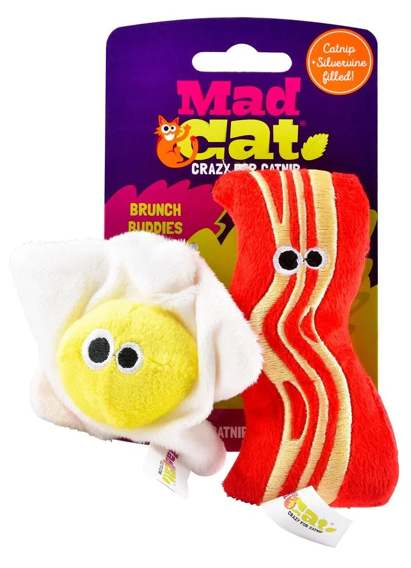 Mad Cat Brunch Buddies Bacon & Egg 2PK