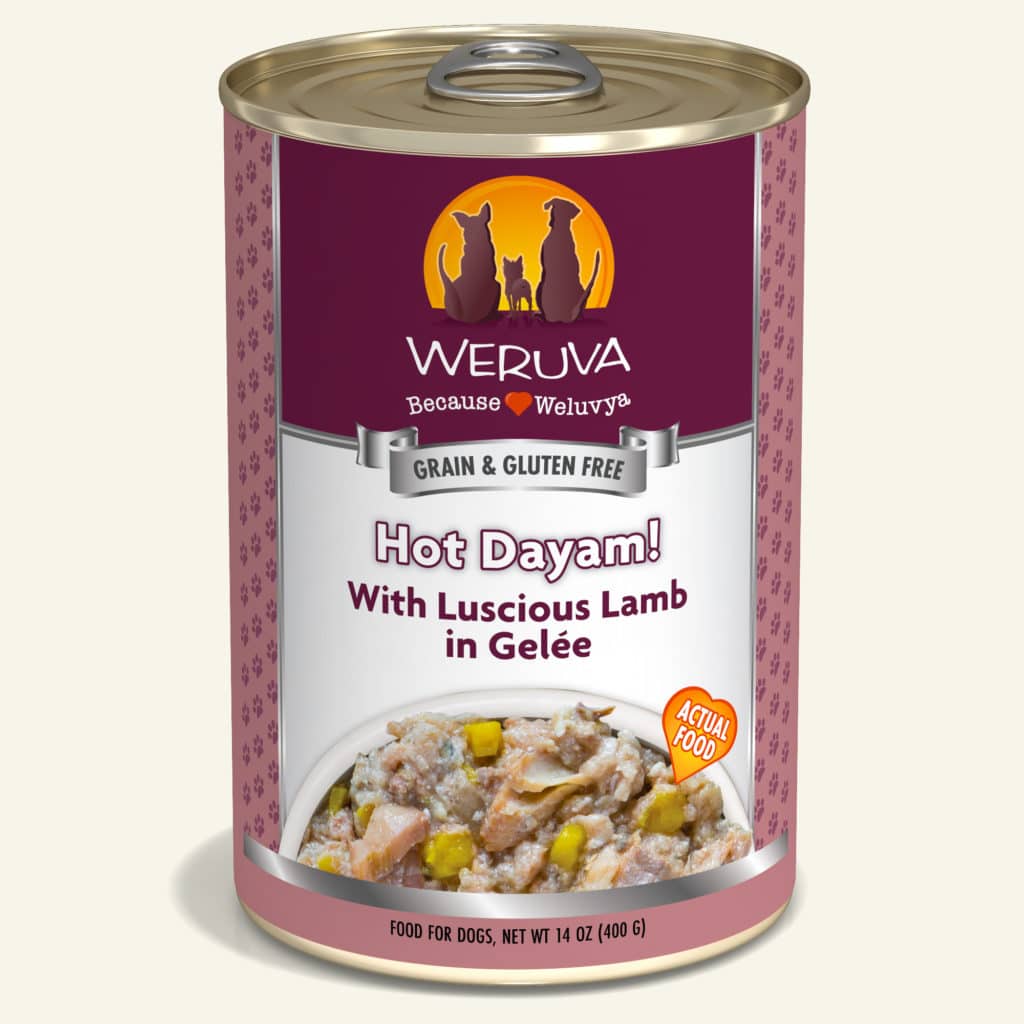 Weruva Hot Dayam! with Luscious Lamb in Gelee Wet Dog Food