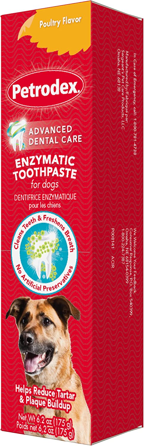 Petrodex Enzymatic Toothpaste Poultry Flavor 2.5oz