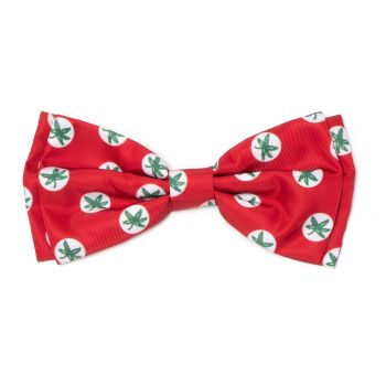The Worthy Dog Ohio State Tossed Bowtie