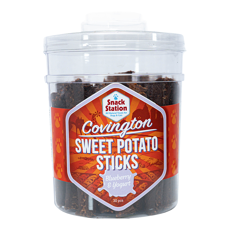 this & that Covington Sweet Potato Stick Blueberry & Yogurt flavored
