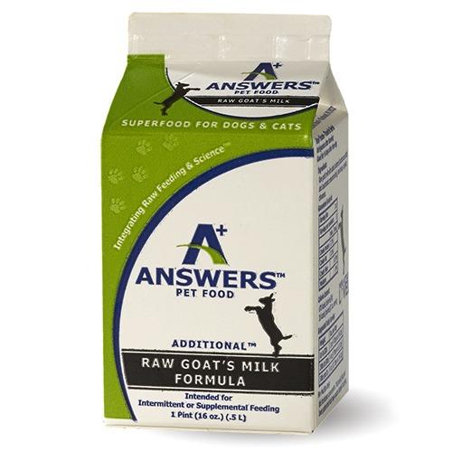 Answers Fermented Raw GOAT Milk PINT