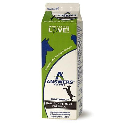 Answers Fermented Raw GOAT Milk PINT