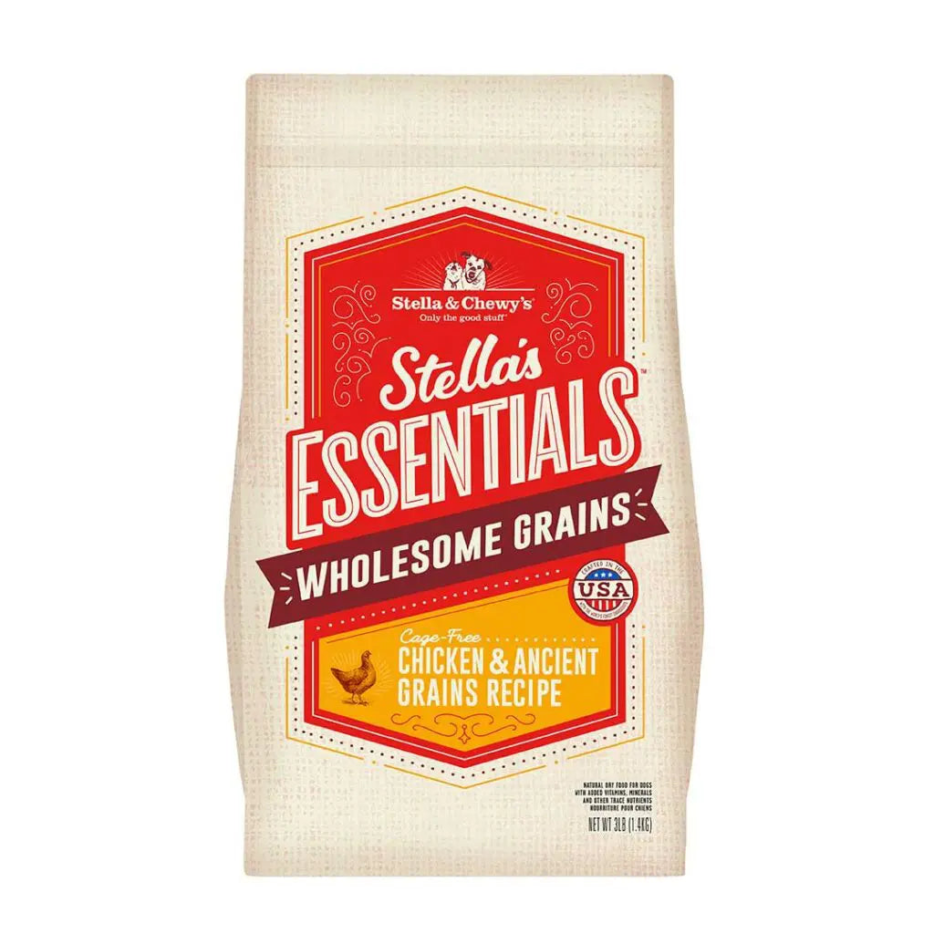 Stella & Chewy's Stella Essentials Wholesome Grains Chicken 3# kibble