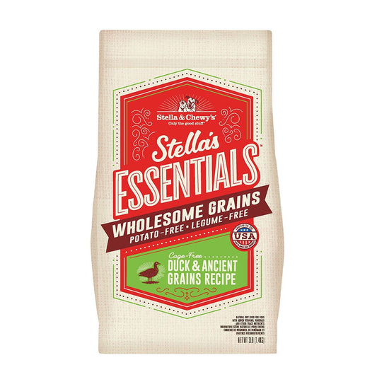 Stella & Chewy's Stella Essentials Wholesome Grains Duck 3# kibble