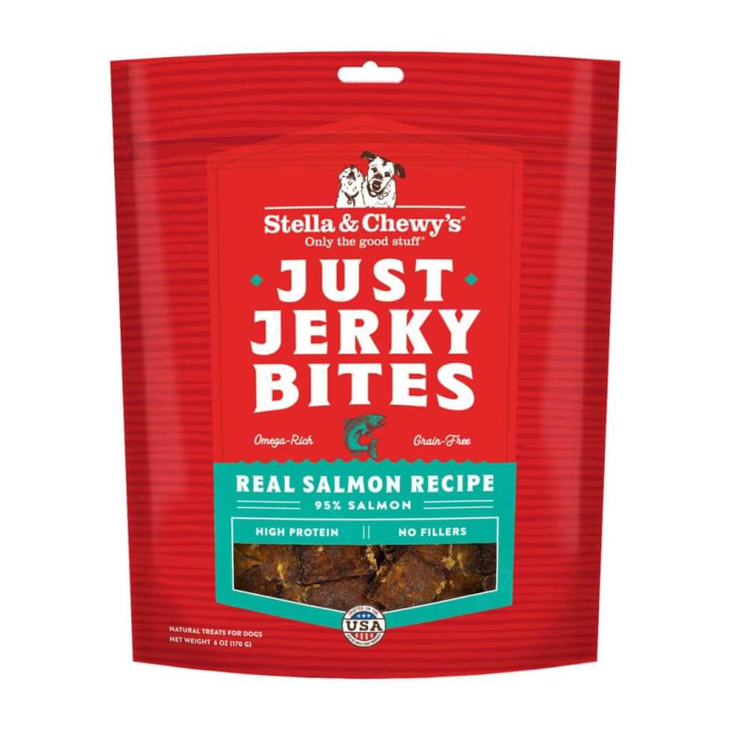 Stella & Chewy Just Jerky Bites Real Salmon