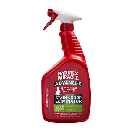 Nature's Miracle Advanced Stain & Odor Eliminator 32 fl oz (CAT)