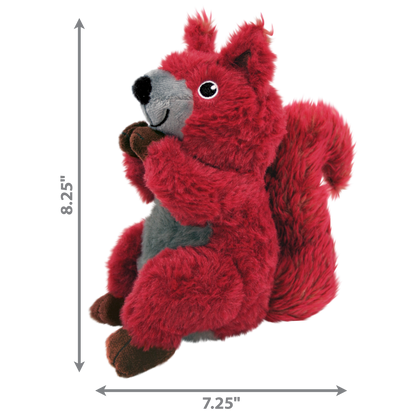 Kong Passport Shakers Red Squirrel Dog Toy