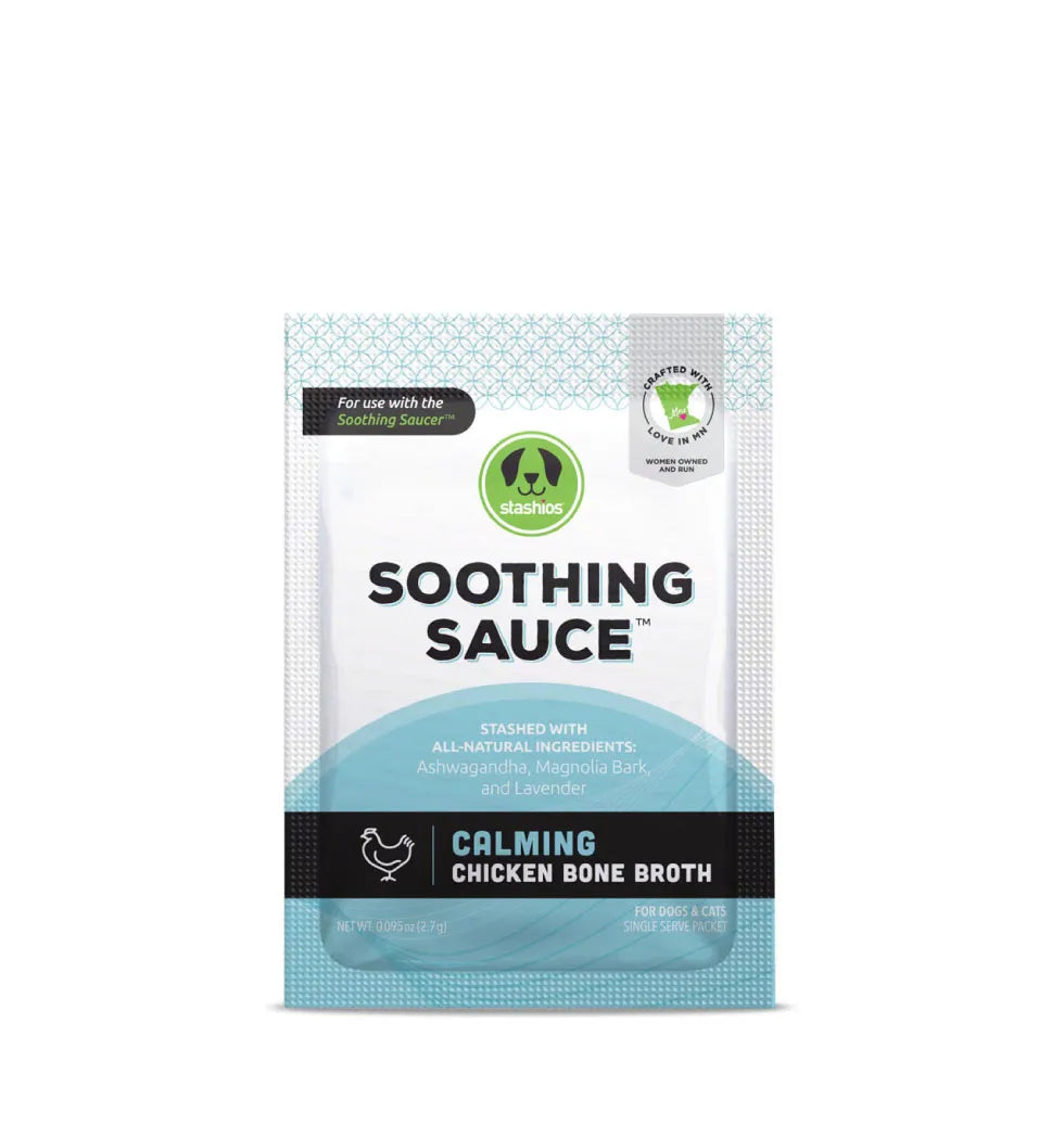Stashios Soothing Sauce for use with Soothing Saucer Calming Chicken