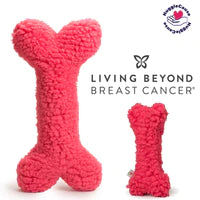 HuggleHound HuggleFleece Bone (Living Beyond Cancer Pink Edition)