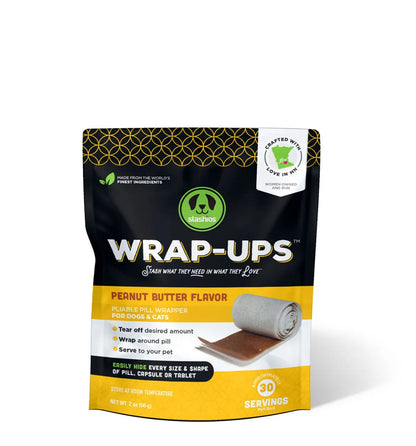 Stashios Wrap-ups Peanut Butter Flavor