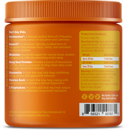 Zesty Paws Advanced Calming Bites