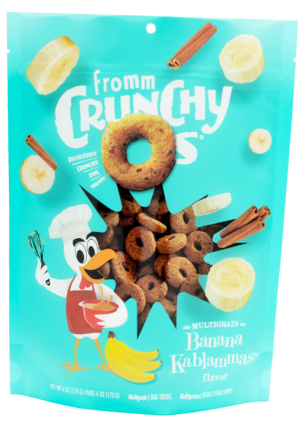 Fromm Crunchy Os® Banana Kablammas Flavor Dog Treats