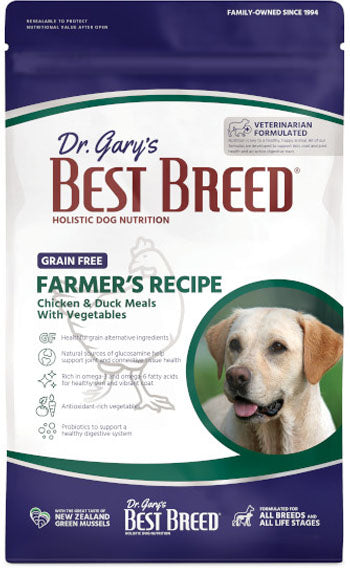 Dr. Gary's Best Breed Grain Free Holistic Farmers Recipe Dry Dog Food