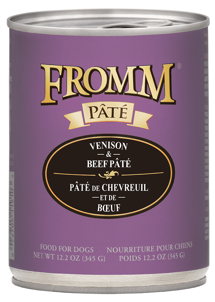 Fromm Grain-Free Venison & Beef Pâté Dog Food