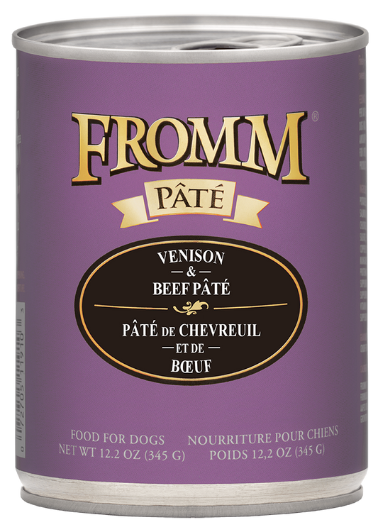 Fromm Grain-Free Venison & Beef Pâté Dog Food