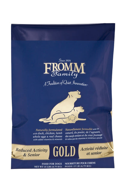 Fromm Reduced Activity & Senior Gold Dog Food