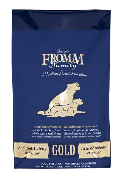 Fromm Reduced Activity & Senior Gold Dog Food