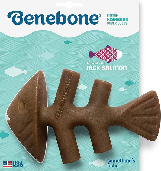 Benebone Fishbone Jack Salmon Flavored