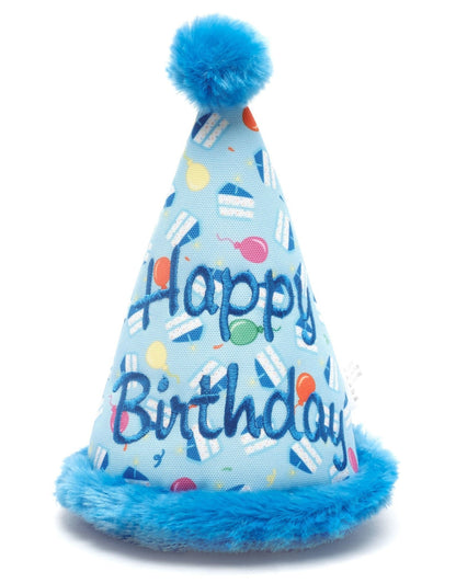 The Worthy Dog Birthday Hat Dog Toy