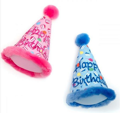 The Worthy Dog Birthday Hat Dog Toy