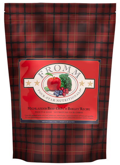 Fromm Four-Star Highlander Beef, Oats, 'n Barley® Recipe Dog Food