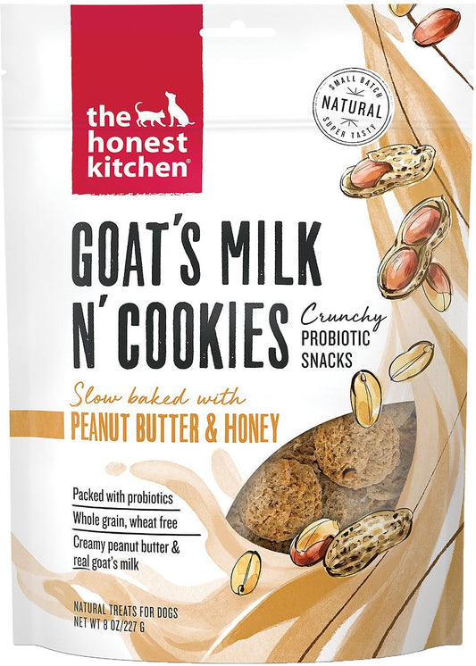 The Honest Kitchen Goat's Milk N' Cookies Peanut Butter & Honey