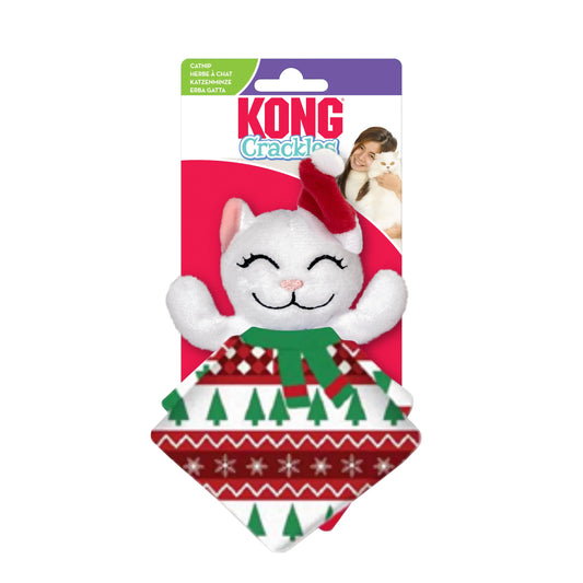 Kong Crackles Santa Kitty